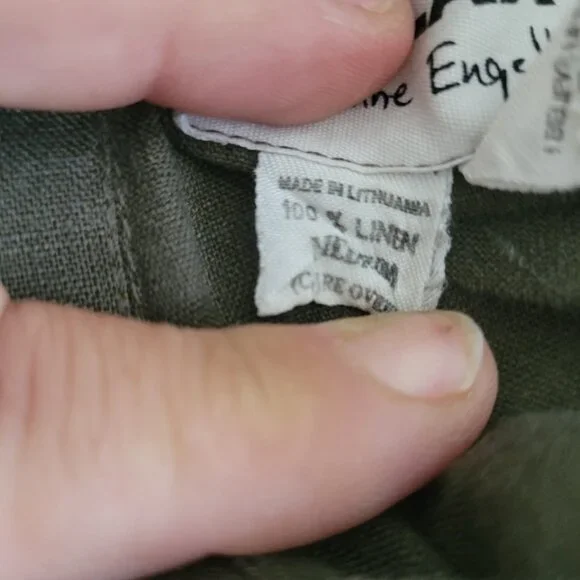 Vintage 90's Flax by Jeanne Engelhart Linen Jacket Size M - Picture 10 of 10